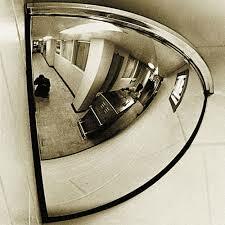 Quarter Dome Mirror, 18"X18"