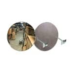 Acrylic Convex Mirror with Hardboard Back-Double Telescope